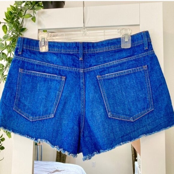 Forever 21 high rise denim cutoff jean shorts size 31 - Picture 7 of 12
